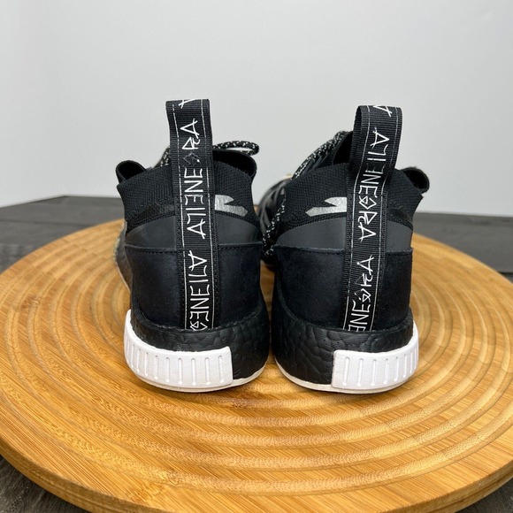 Adidas Consortium JUICE X NMD Black Silver Racer Primeknit Men’s US size 8 . - Picture 4 of 13